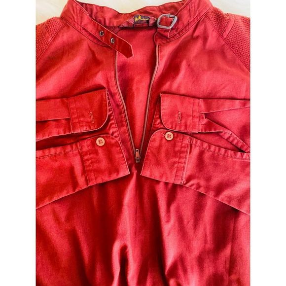 Sergio Valente Mens Vintage 1/4 Zip Casual Top Large - Picture 8 of 9